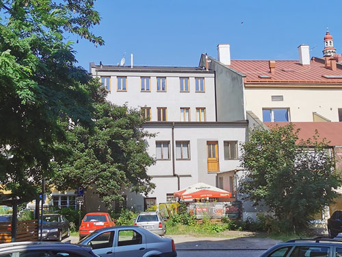 Nástavba bytového domu Náchod - zadní pohled